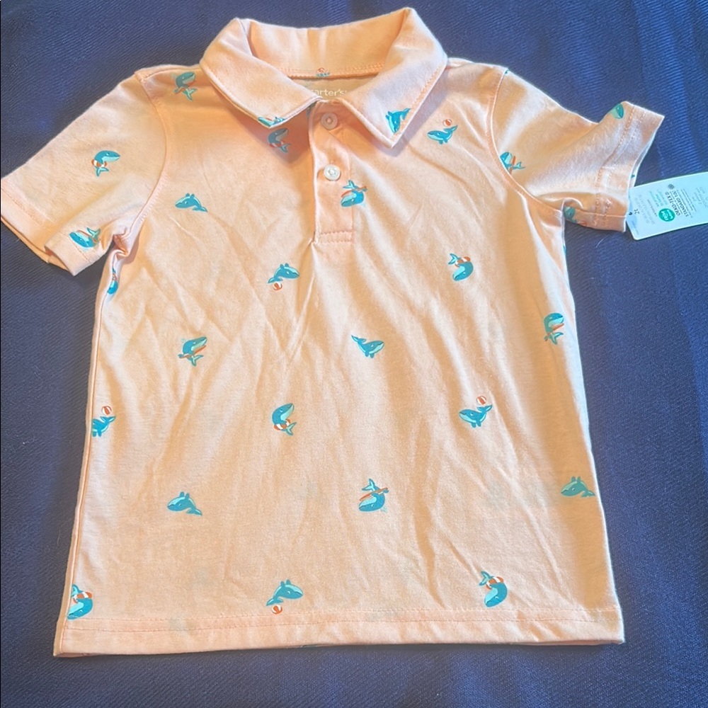 Toddler 3 button shirt